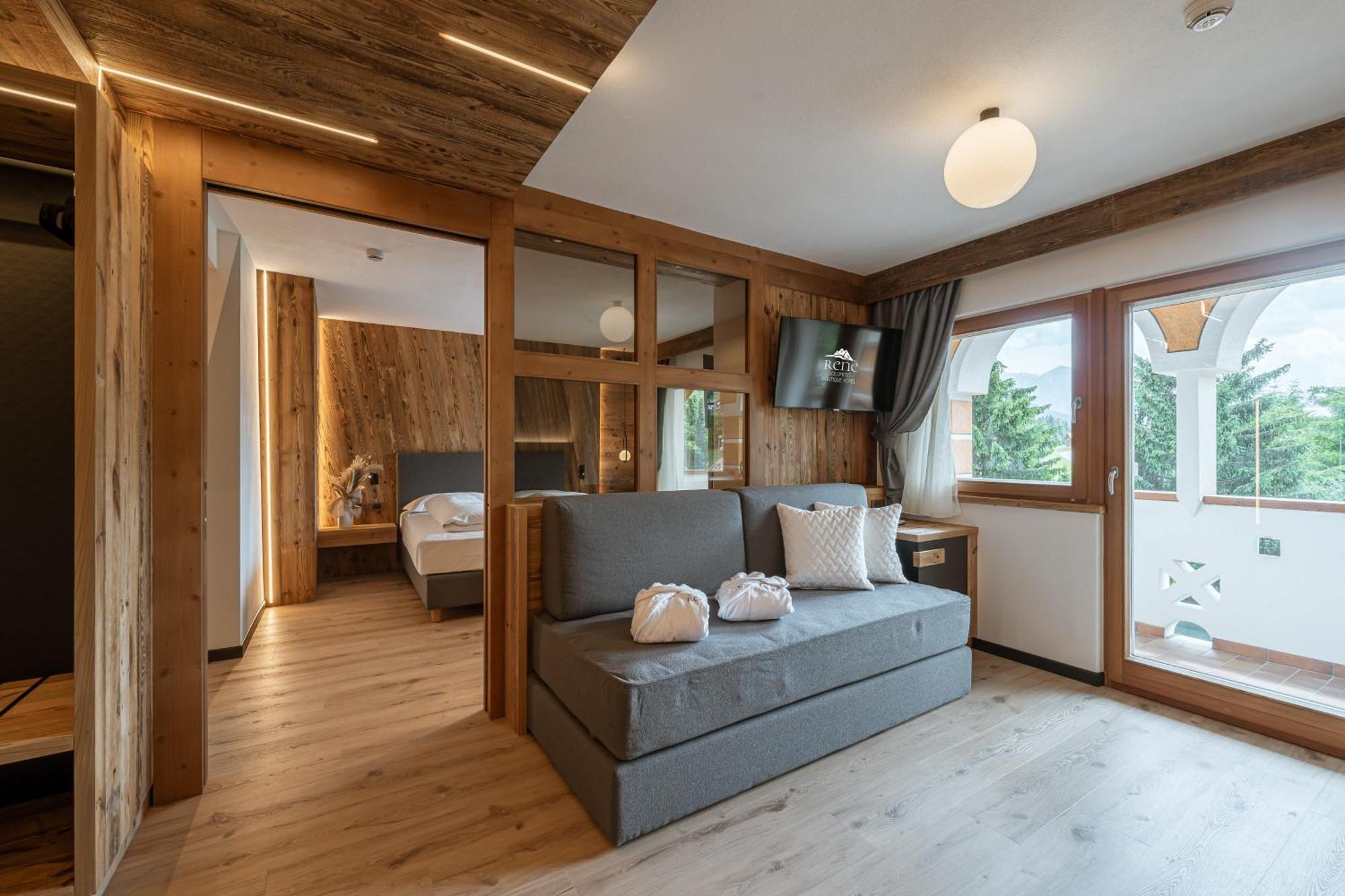 Rene Dolomites Boutique Hotel Pozza di Fassa Exterior photo